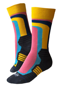 Retro stripes socks