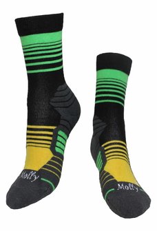Stripes Brazil Socks 