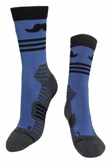 Mustache Socks 