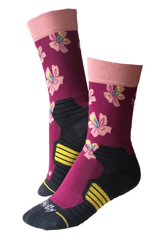 Gladios flower socks