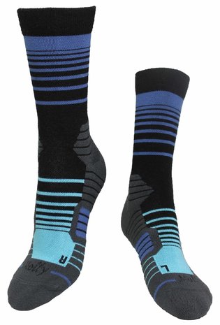 Stripes Ocean Socks 