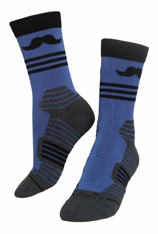 Mustache Socks 