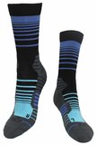 Stripes Ocean Socks _