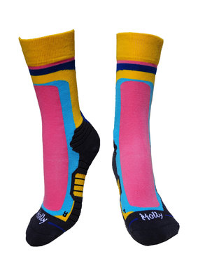 Retro stripes socks