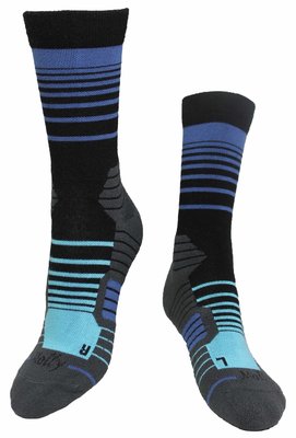 Stripes Ocean Socks